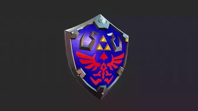 Hylian Shield - Tutorial Included