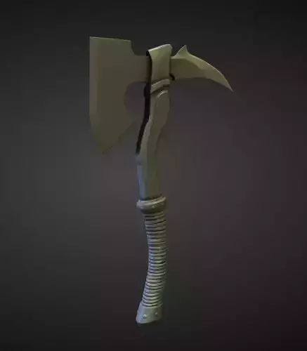 AXE5 high and low poly