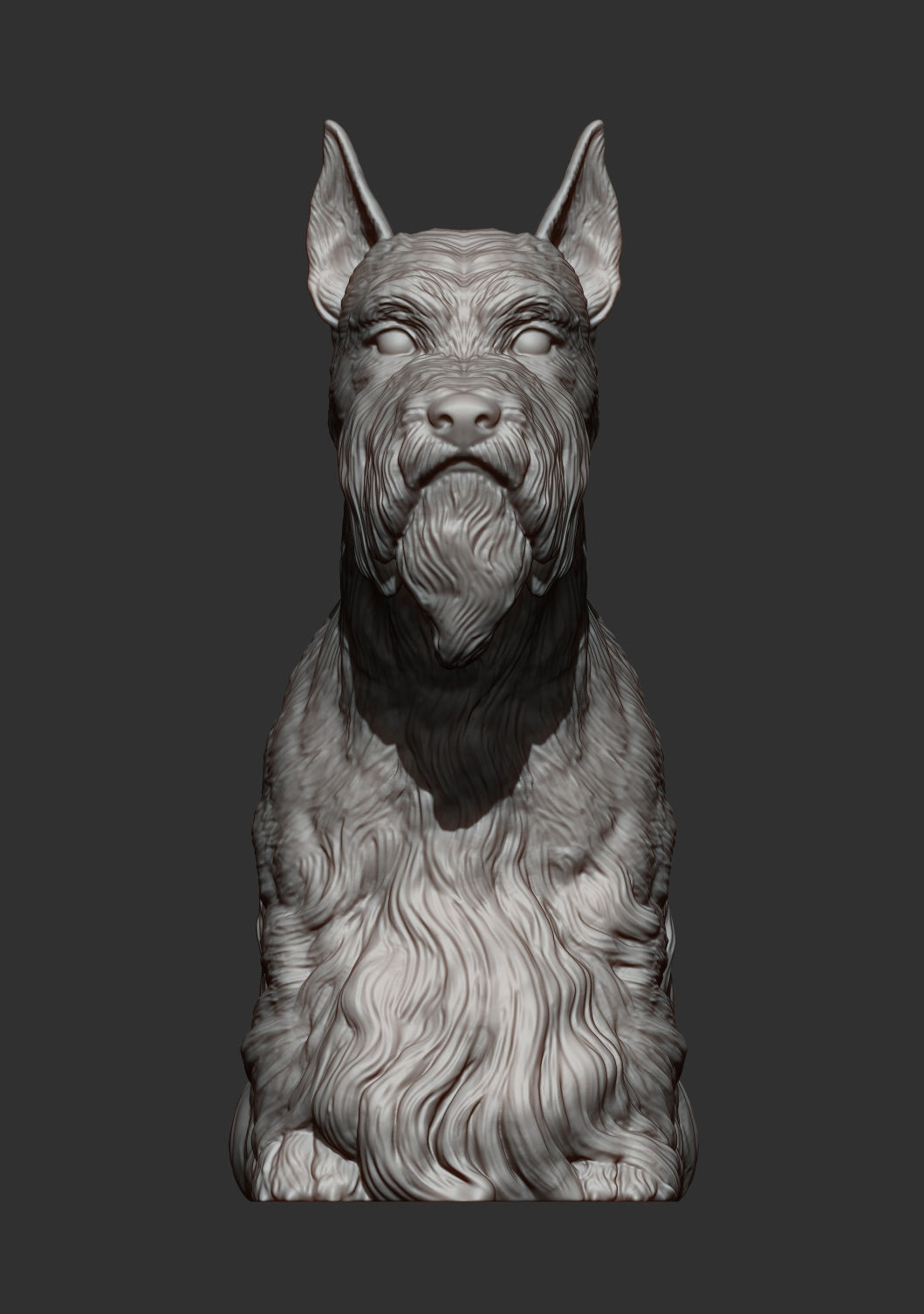 scottish terrier 3D print model_6