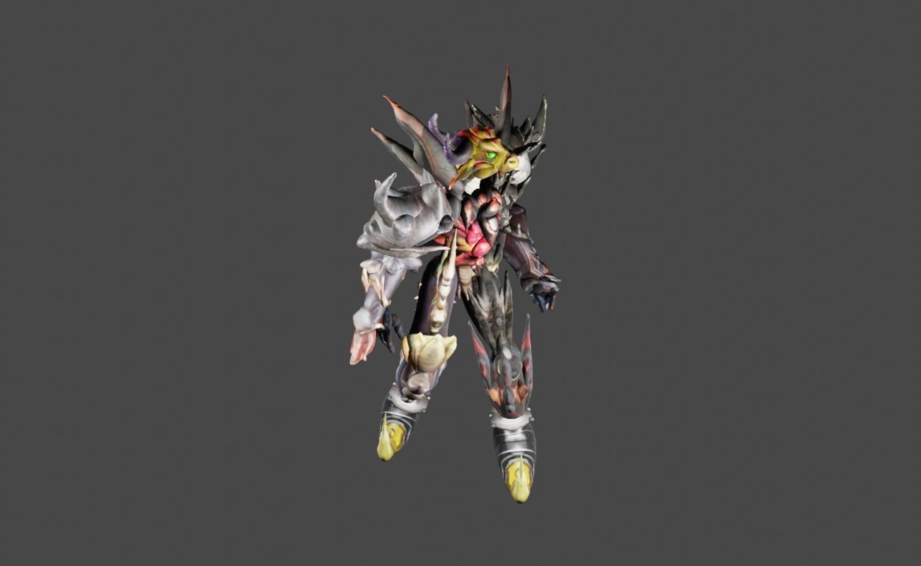 Zeloeman Beta D 4 Low-poly 3D model_24