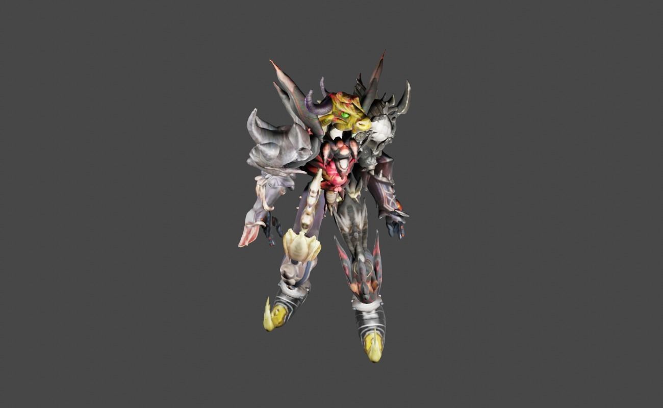 Zeloeman Beta D 4 Low-poly 3D model_15