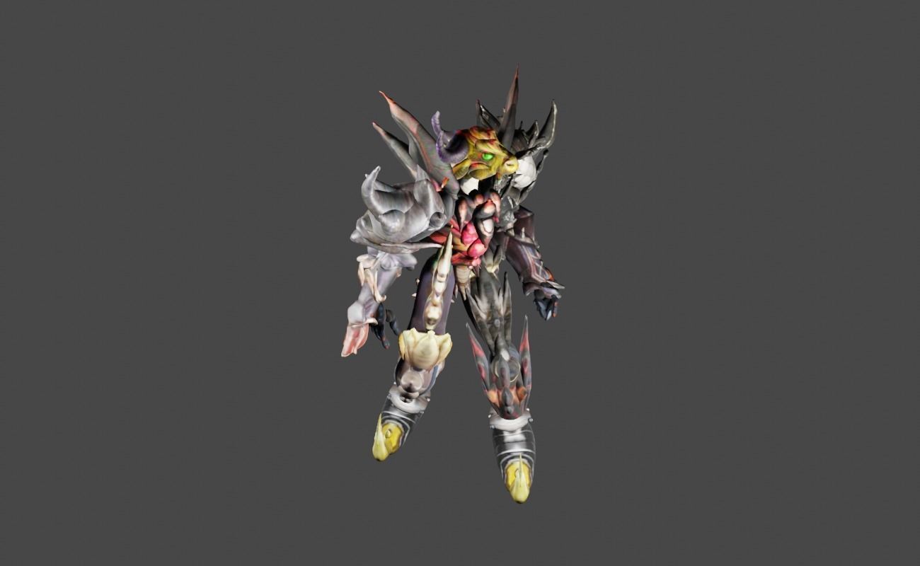 Zeloeman Beta D 4 Low-poly 3D model_22