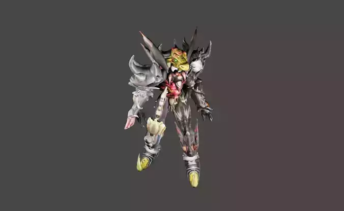 Zeloeman Beta D 4 Low-poly 3D model