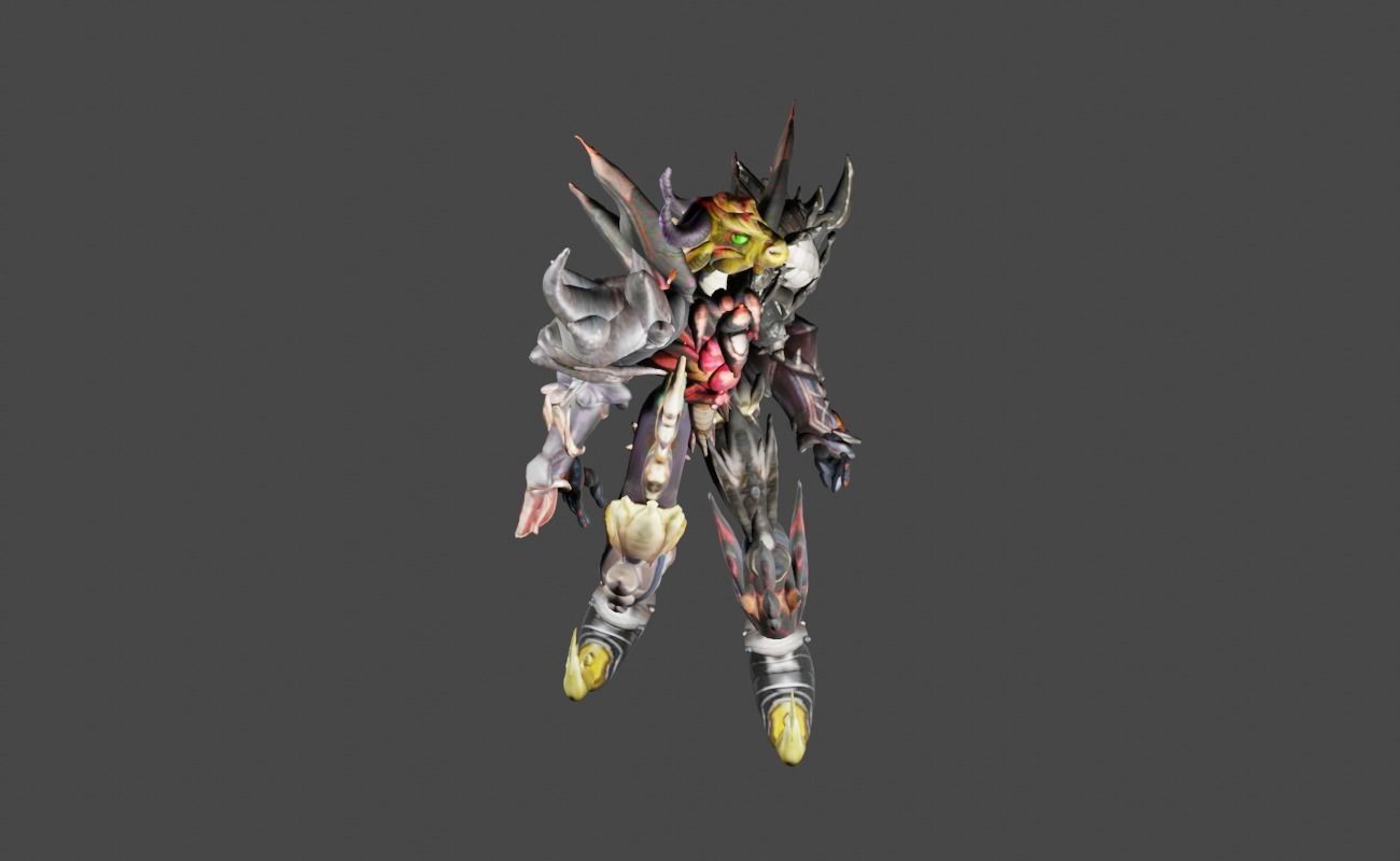 Zeloeman Beta D 4 Low-poly 3D model_21