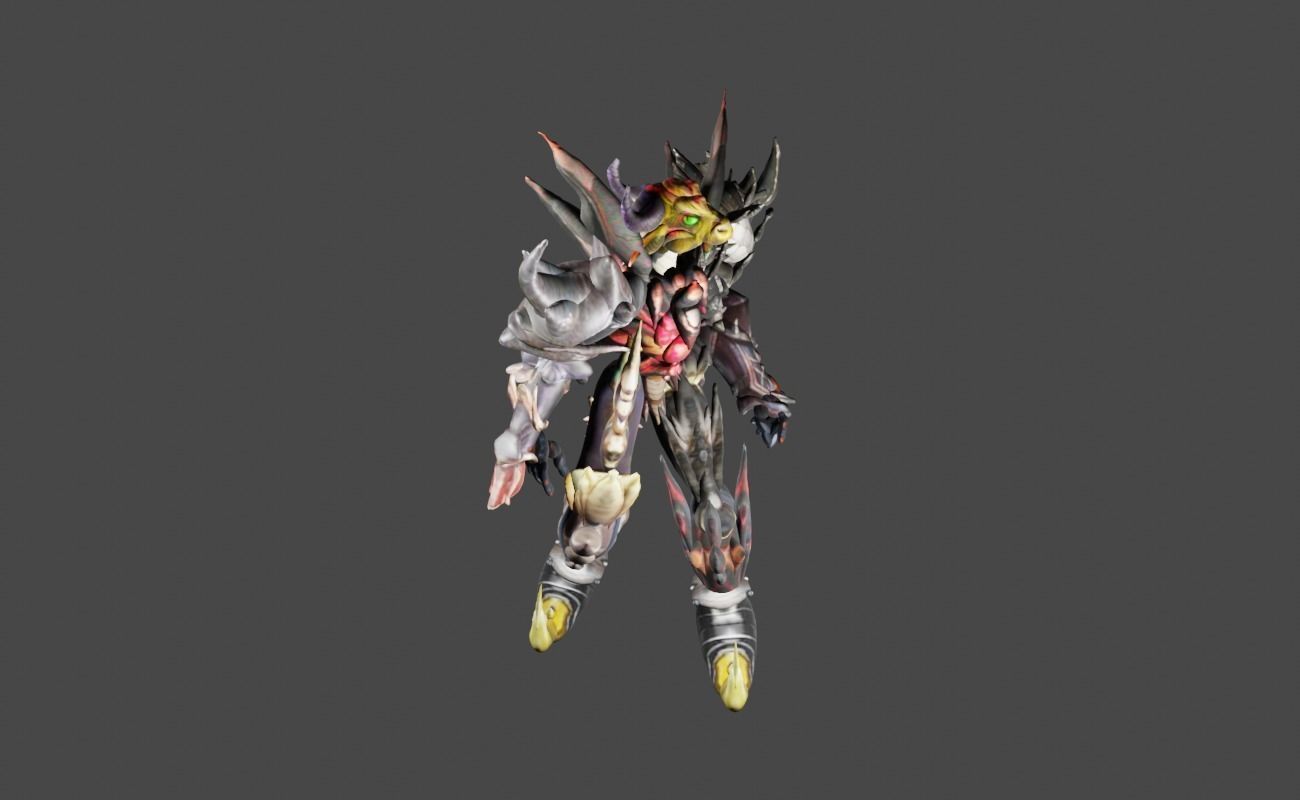 Zeloeman Beta D 4 Low-poly 3D model_23