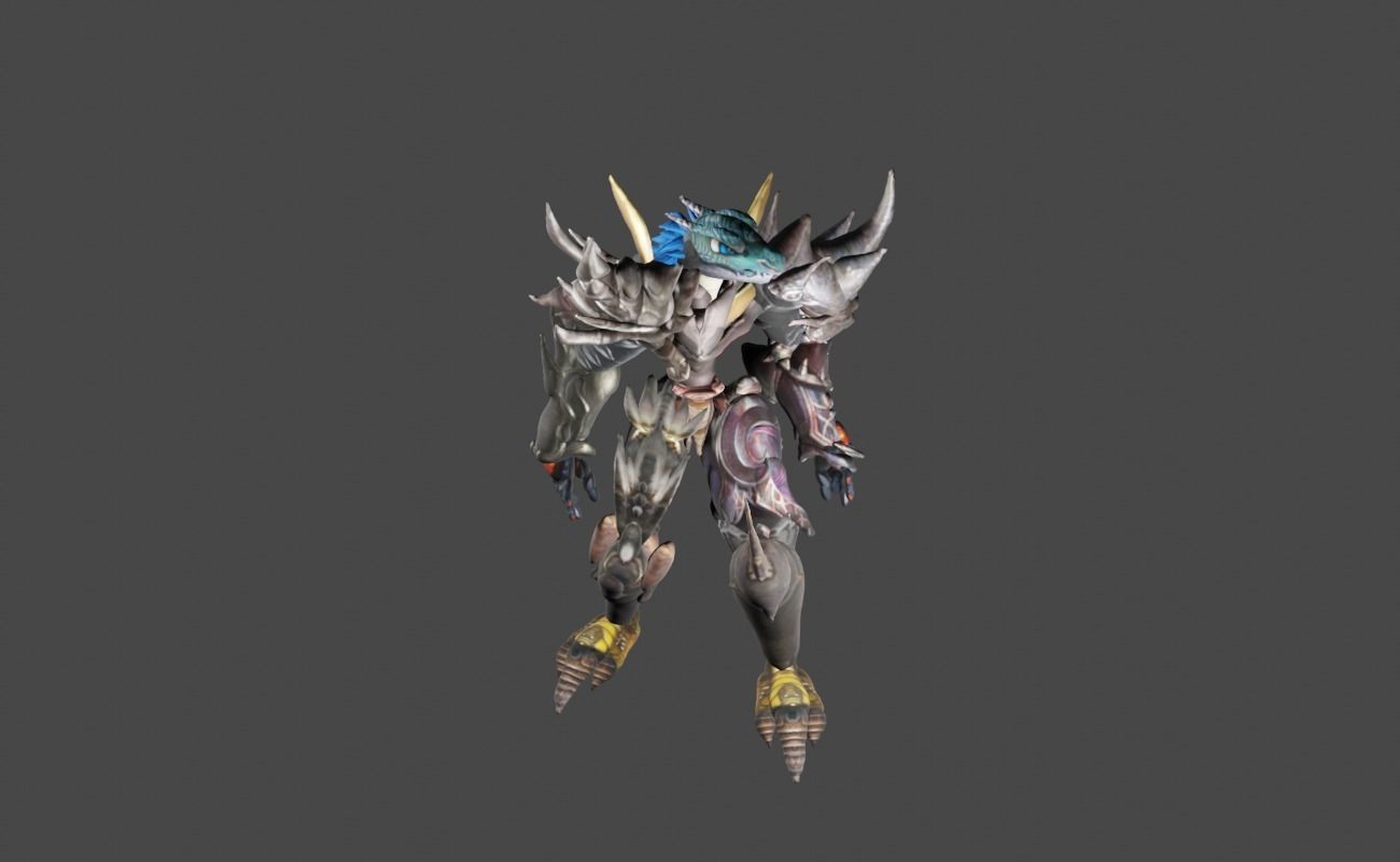 Zeloeman Beta D 39 Low-poly 3D model_15