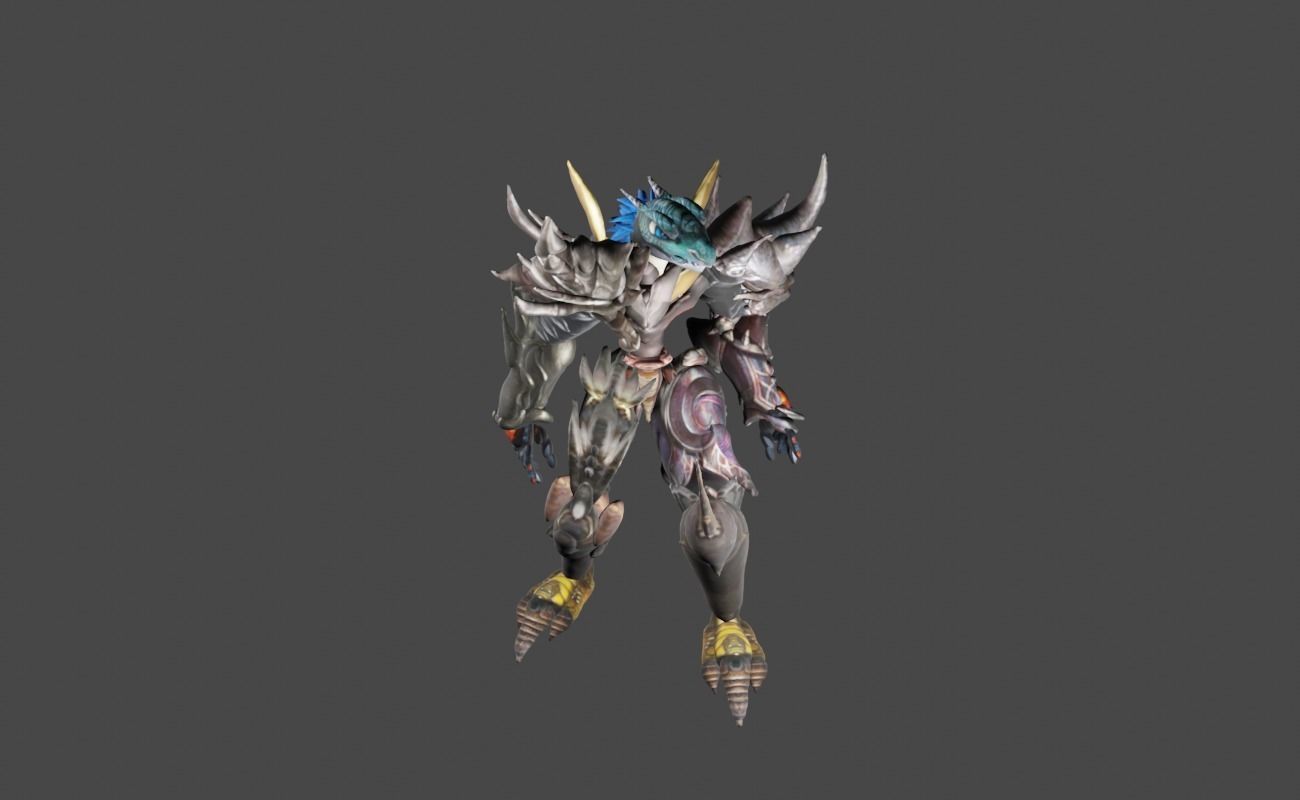 Zeloeman Beta D 39 Low-poly 3D model_6