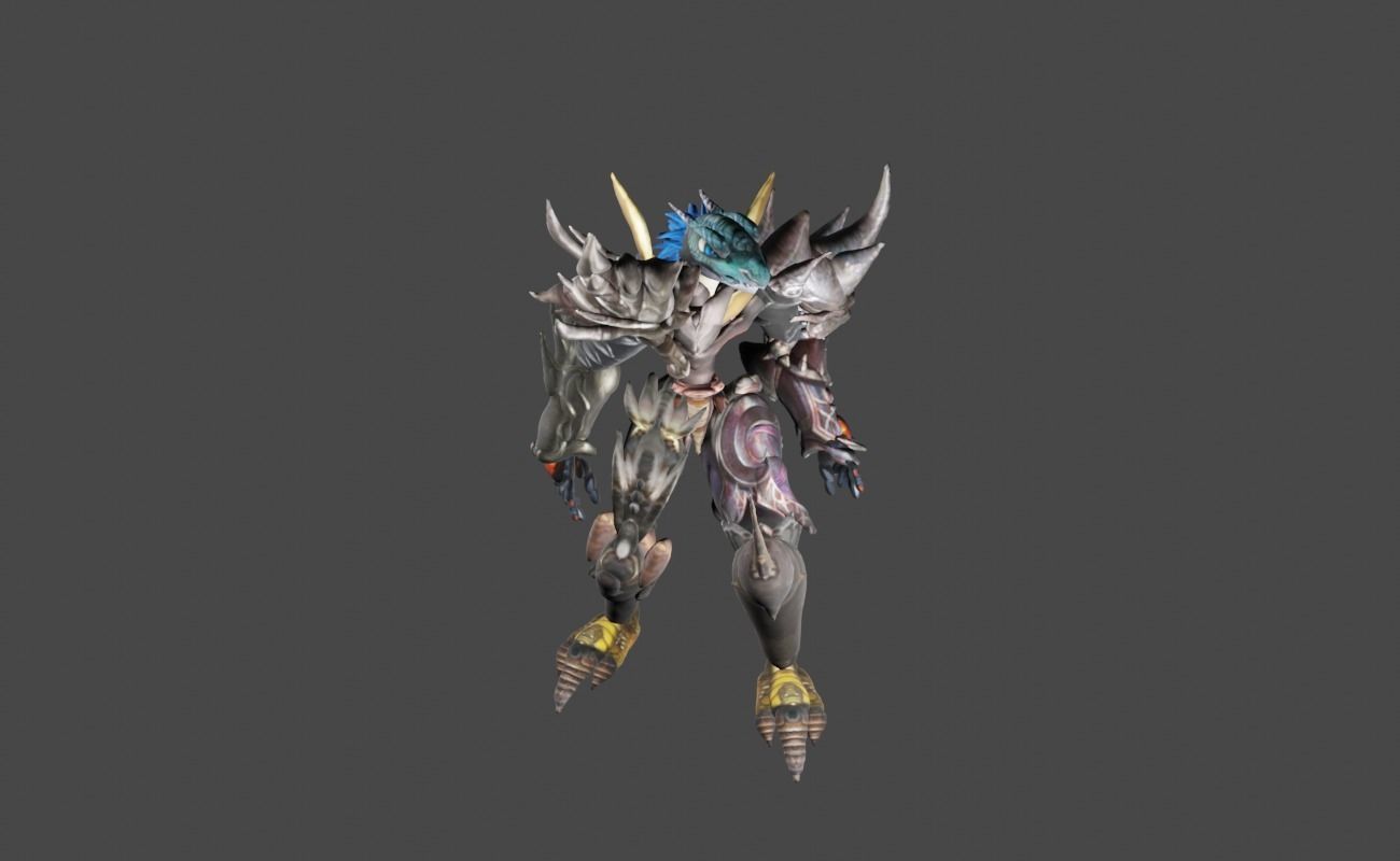 Zeloeman Beta D 39 Low-poly 3D model_5