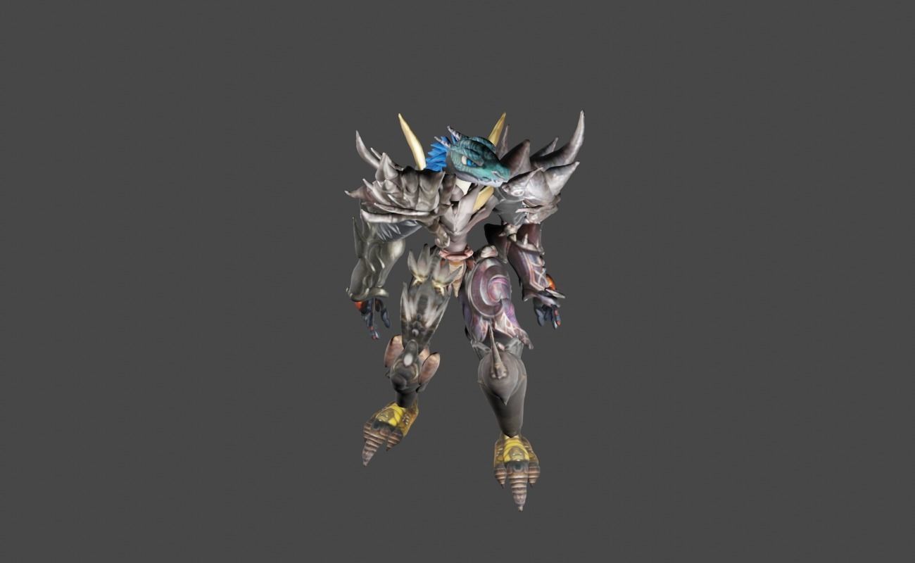 Zeloeman Beta D 39 Low-poly 3D model_12