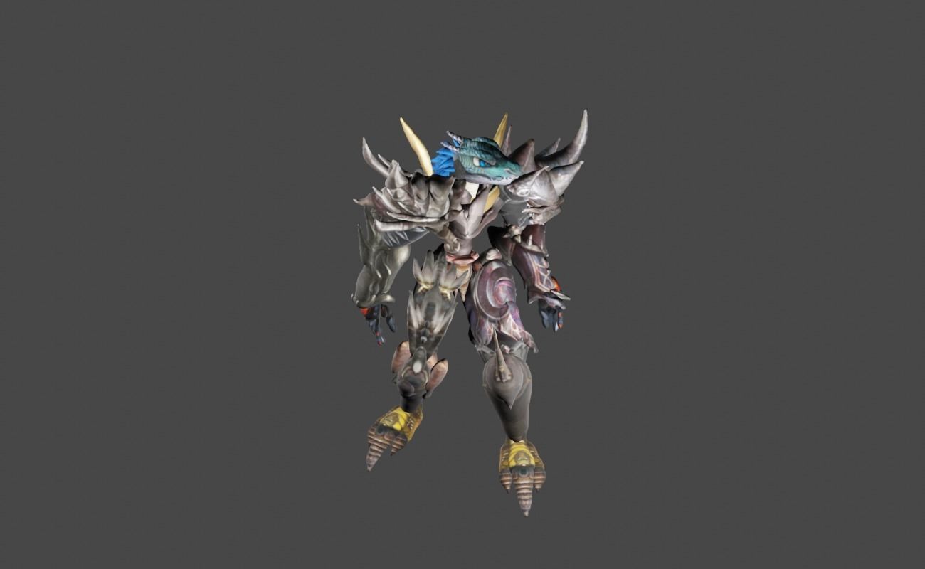 Zeloeman Beta D 39 Low-poly 3D model_18