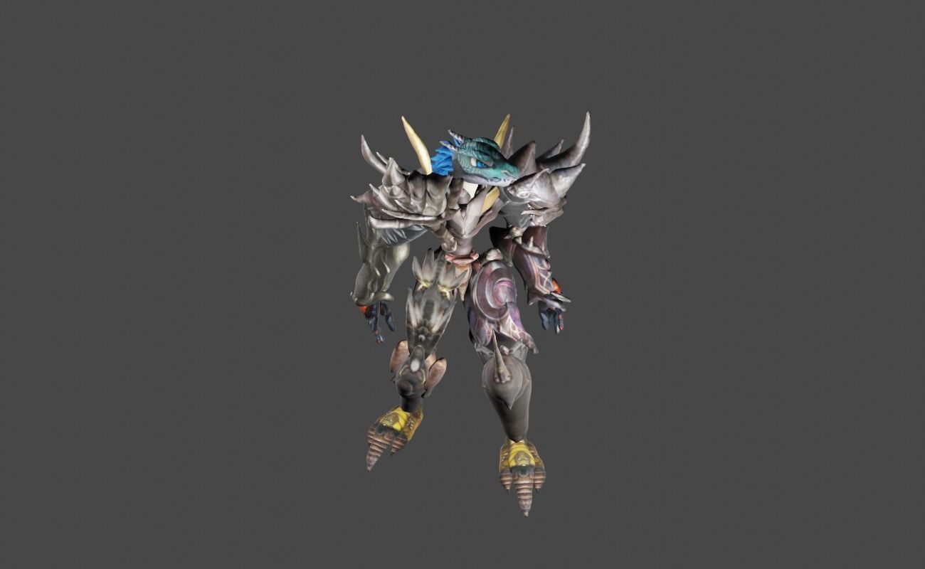 Zeloeman Beta D 39 Low-poly 3D model_16