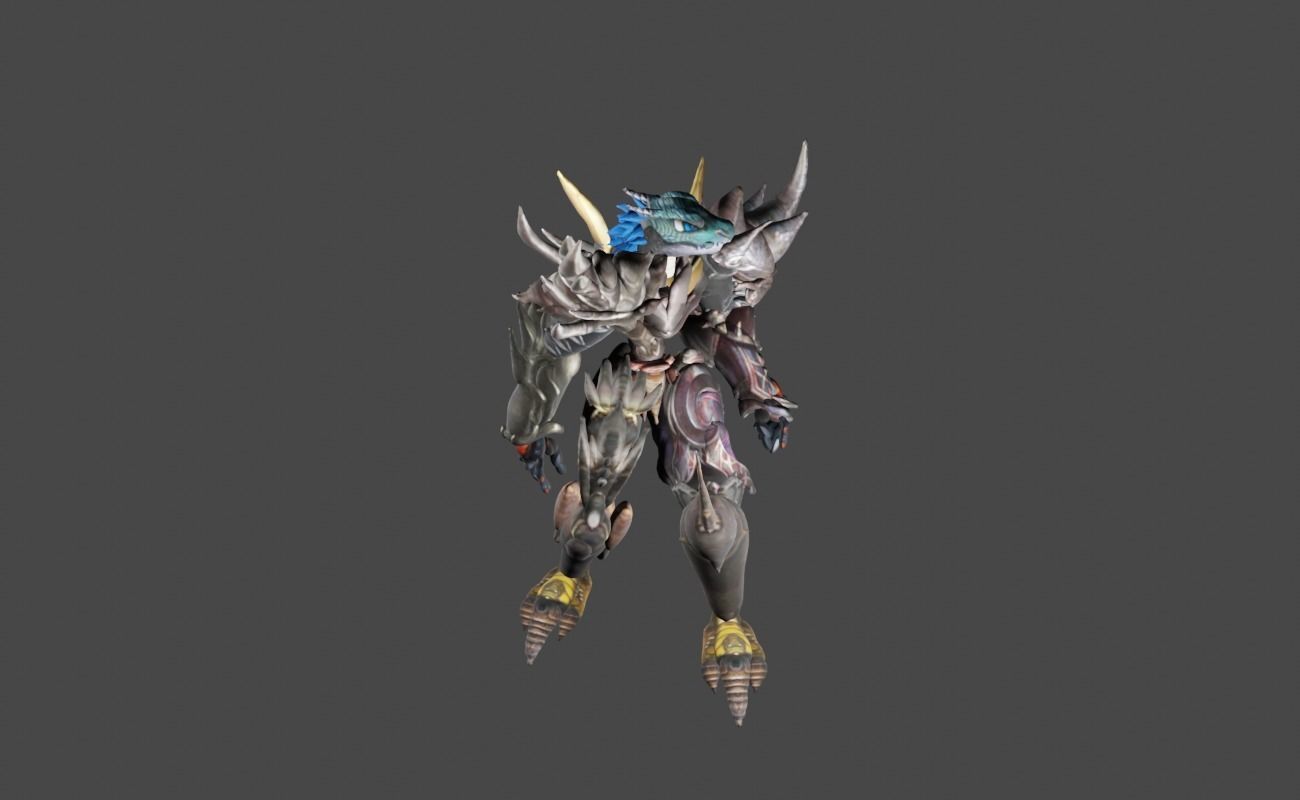 Zeloeman Beta D 39 Low-poly 3D model_22