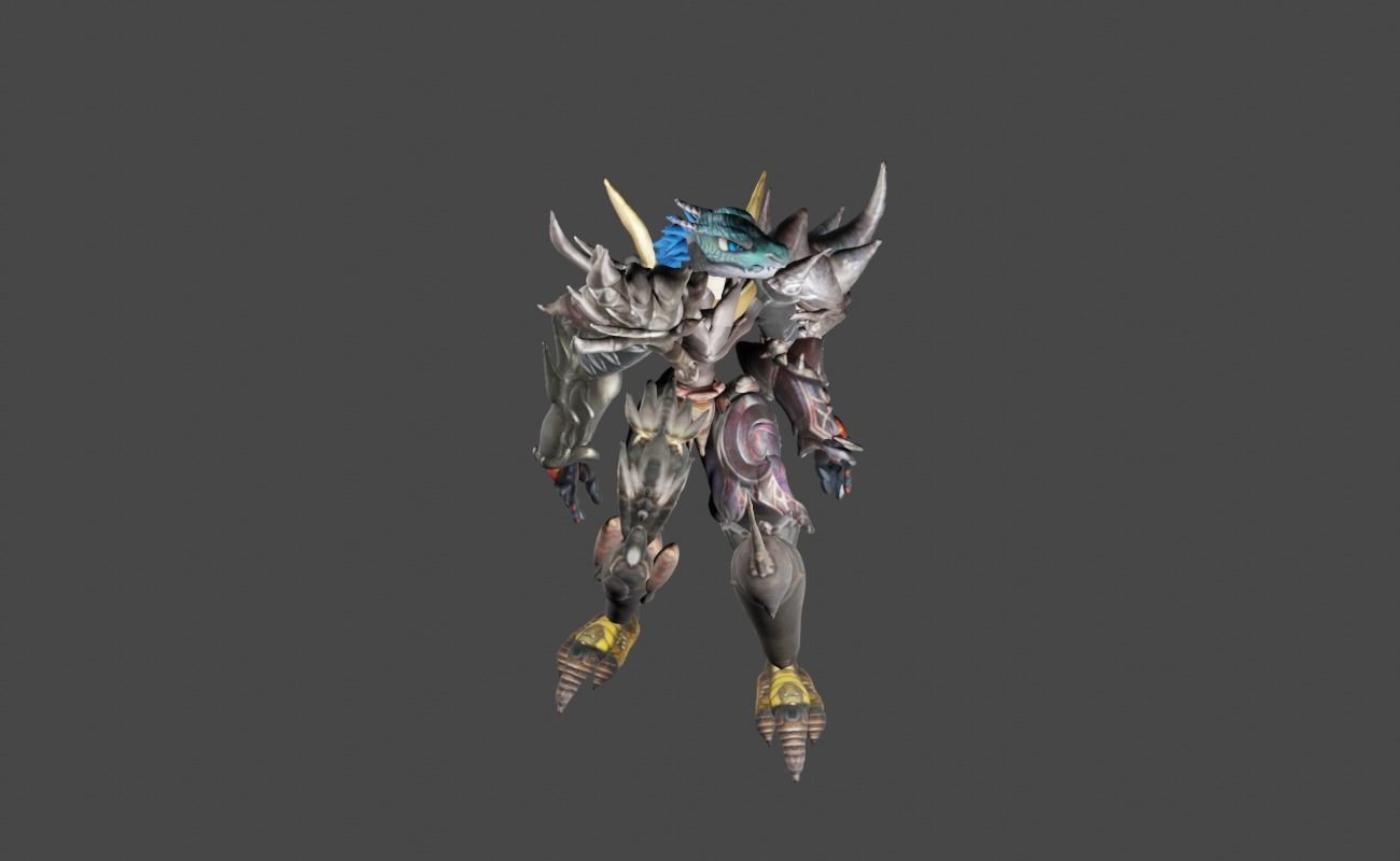 Zeloeman Beta D 39 Low-poly 3D model_19