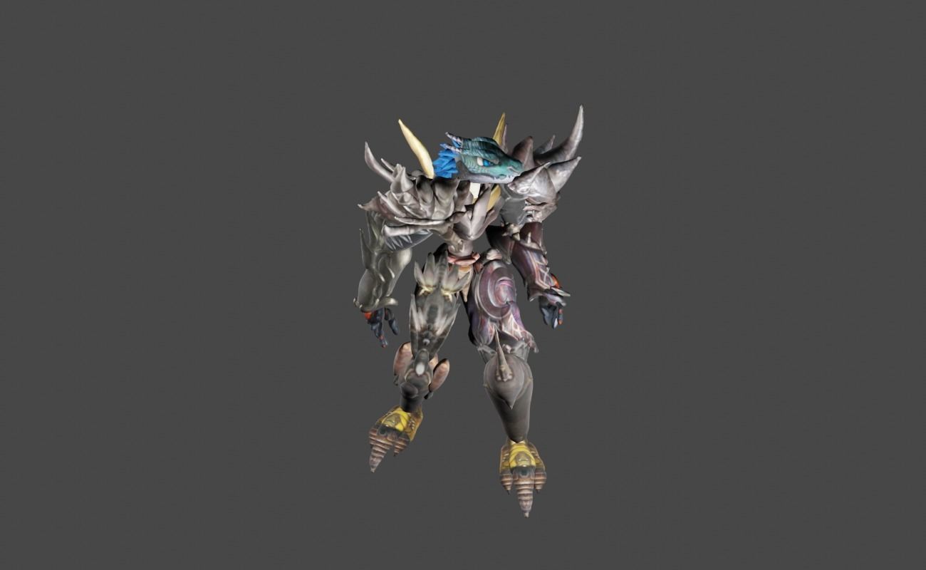 Zeloeman Beta D 39 Low-poly 3D model_20