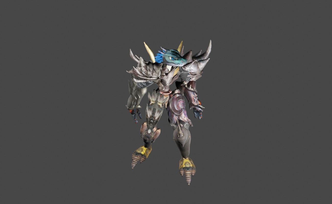 Zeloeman Beta D 39 Low-poly 3D model_17