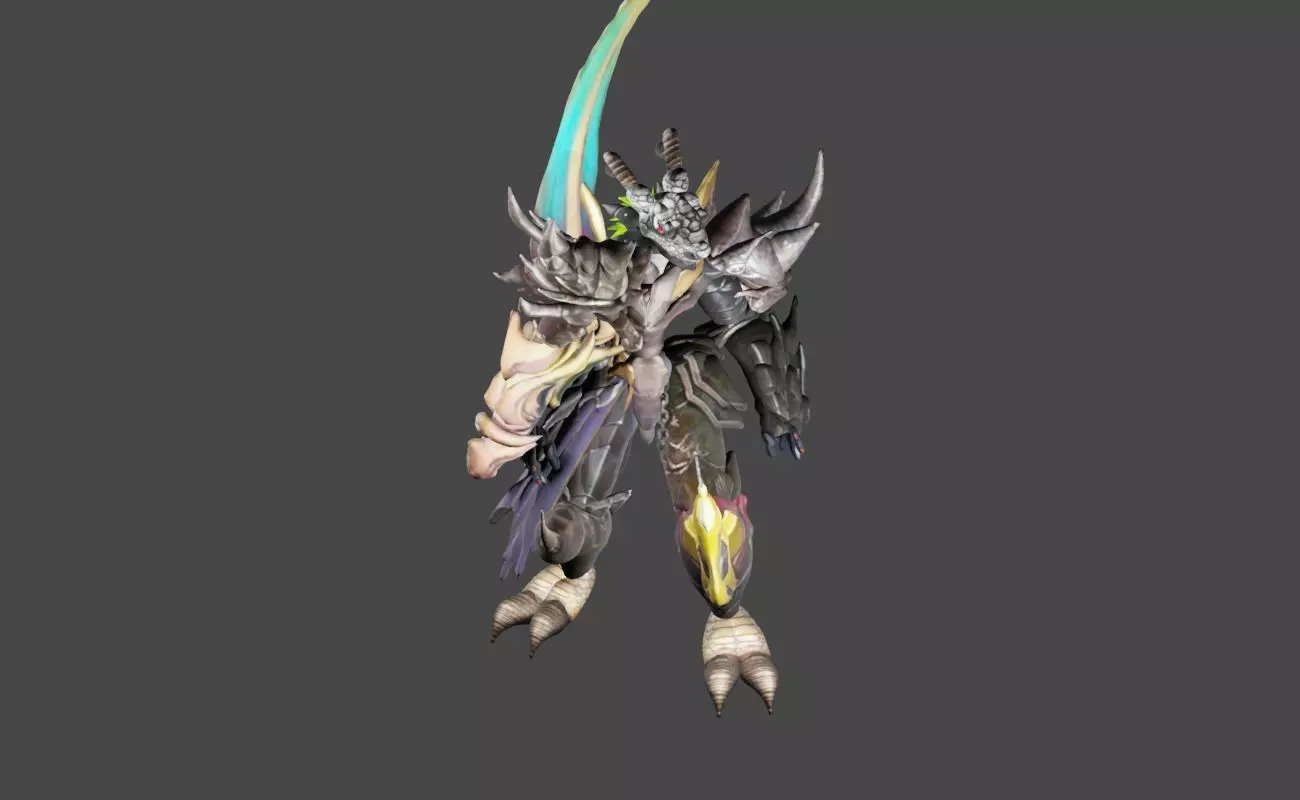 Zeloeman Beta D 37 Low-poly 3D model_0