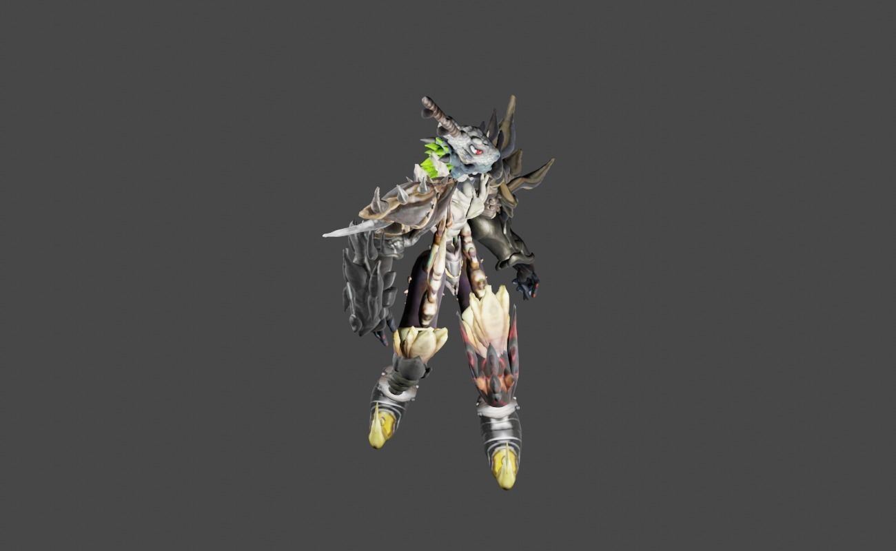 Zeloeman Beta D 36 Low-poly 3D model_25