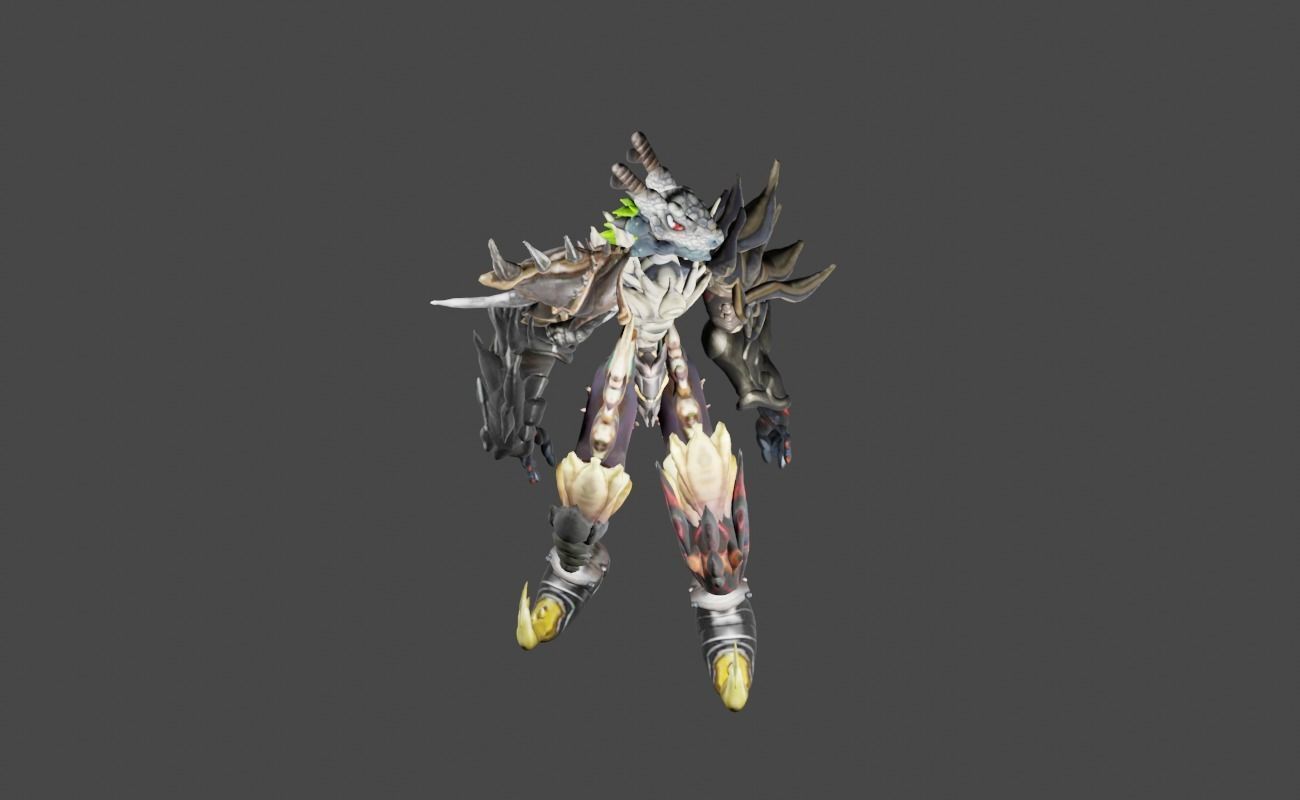 Zeloeman Beta D 36 Low-poly 3D model_17