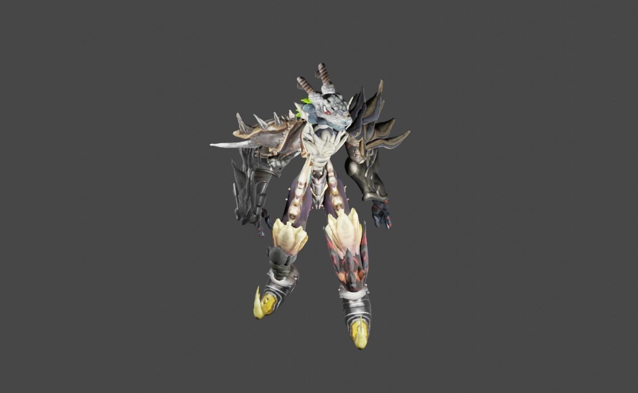 Zeloeman Beta D 36 Low-poly 3D model_10