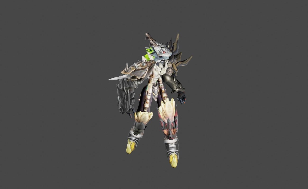 Zeloeman Beta D 36 Low-poly 3D model_24