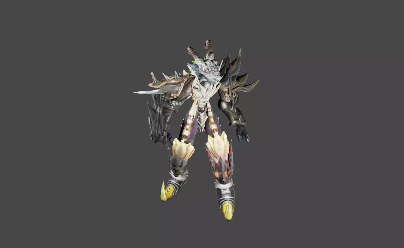 Zeloeman Beta D 36 Low-poly 3D model_0