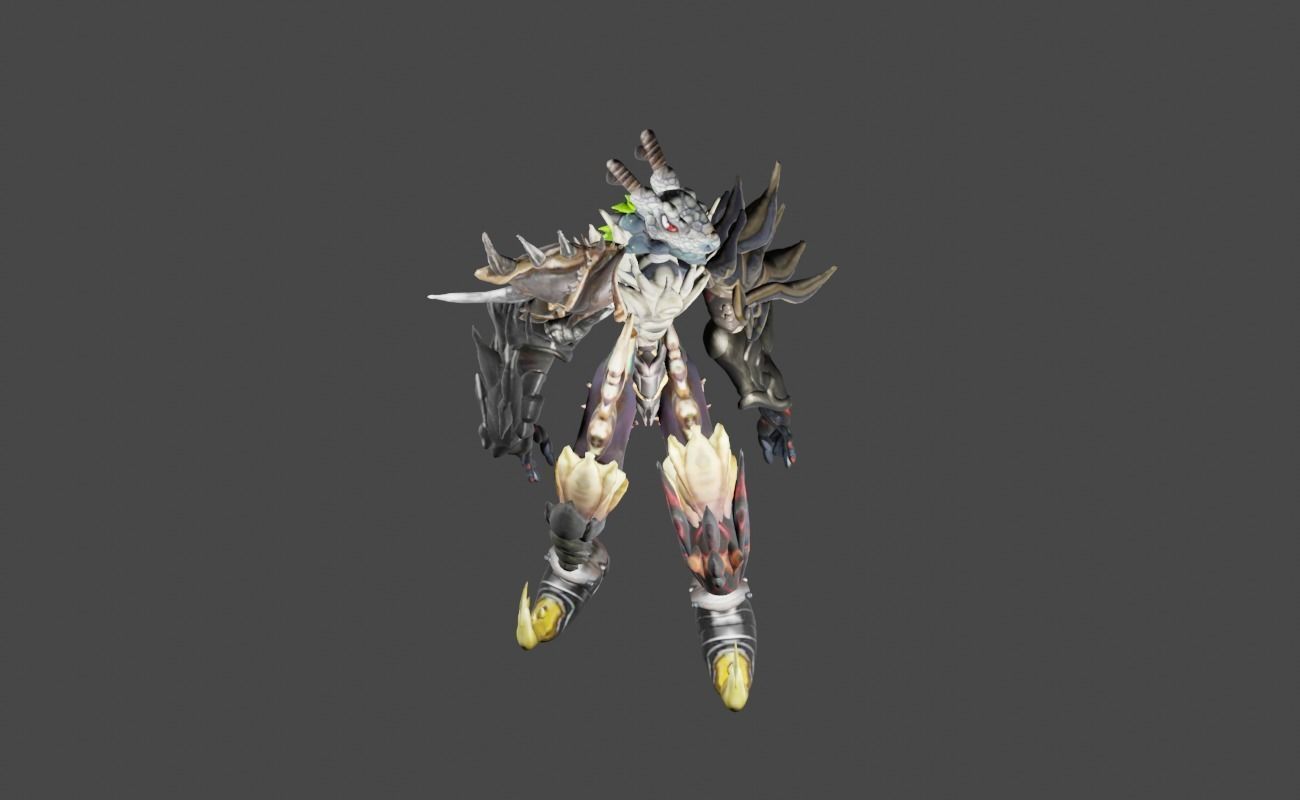 Zeloeman Beta D 36 Low-poly 3D model_13