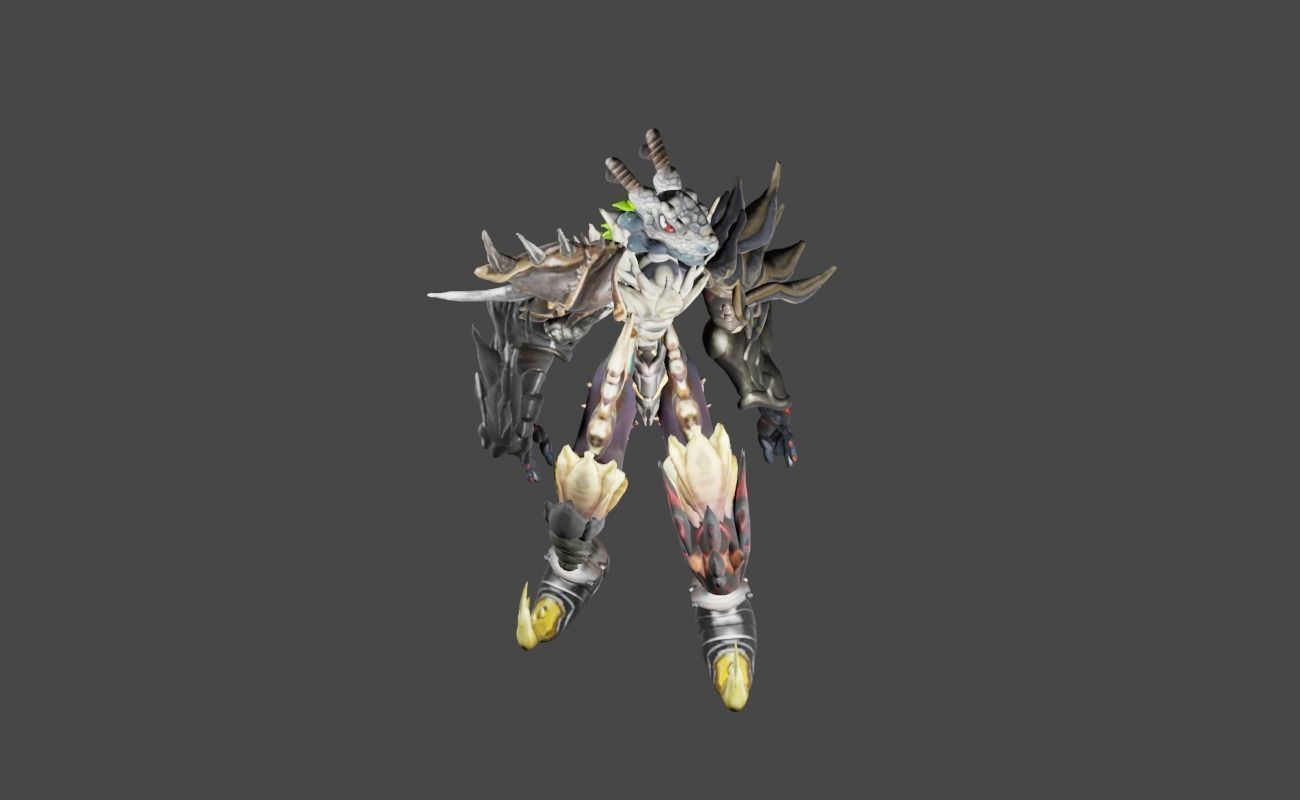 Zeloeman Beta D 36 Low-poly 3D model_11