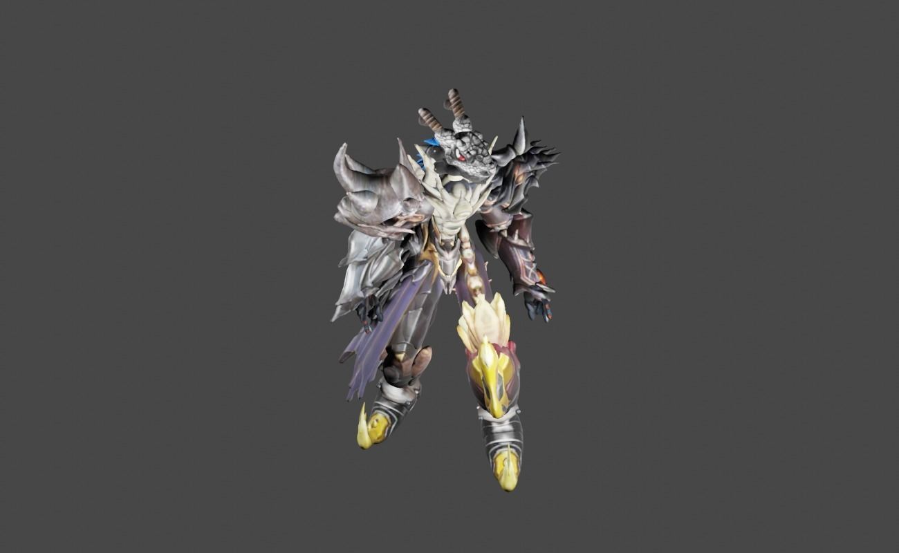 Zeloeman Beta D 35 Low-poly 3D model_10