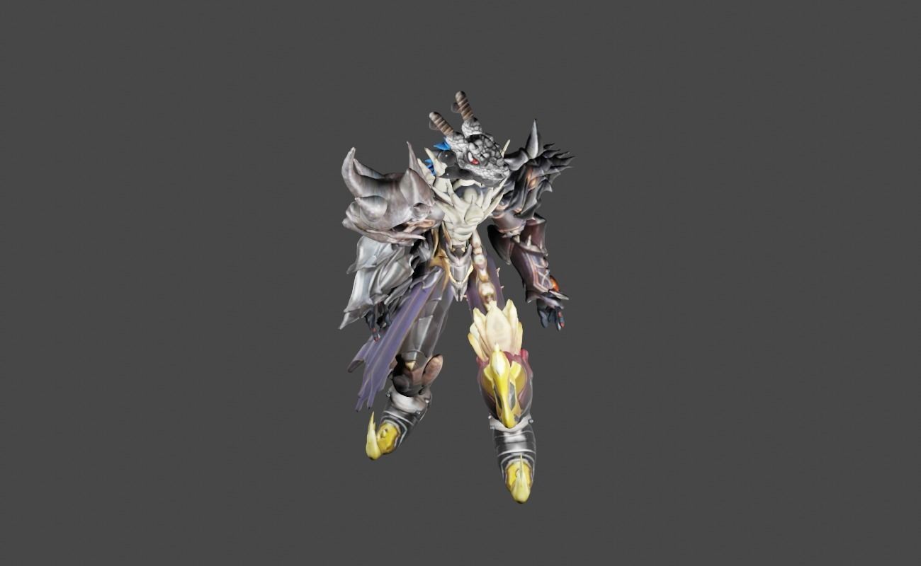 Zeloeman Beta D 35 Low-poly 3D model_12