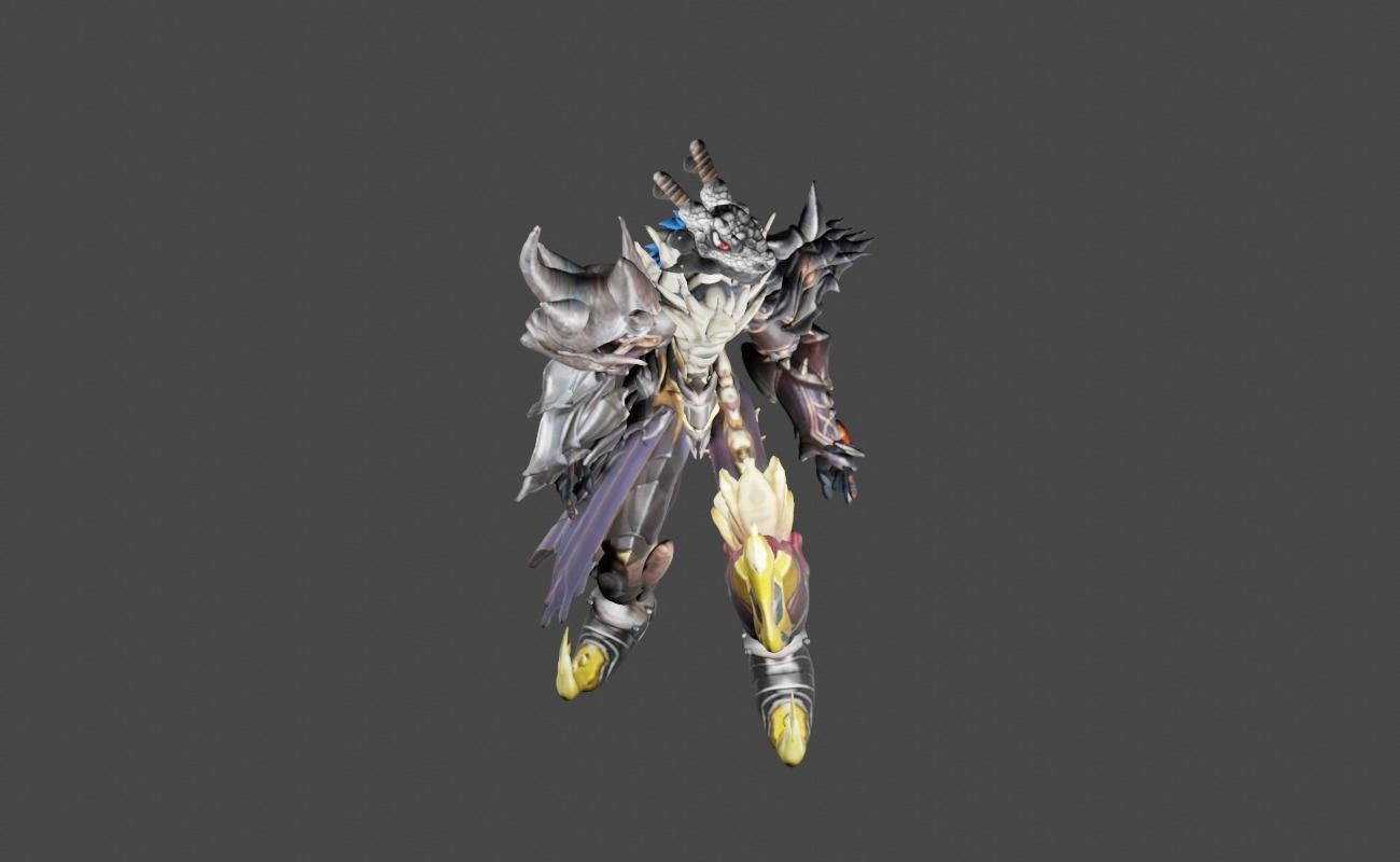 Zeloeman Beta D 35 Low-poly 3D model_13