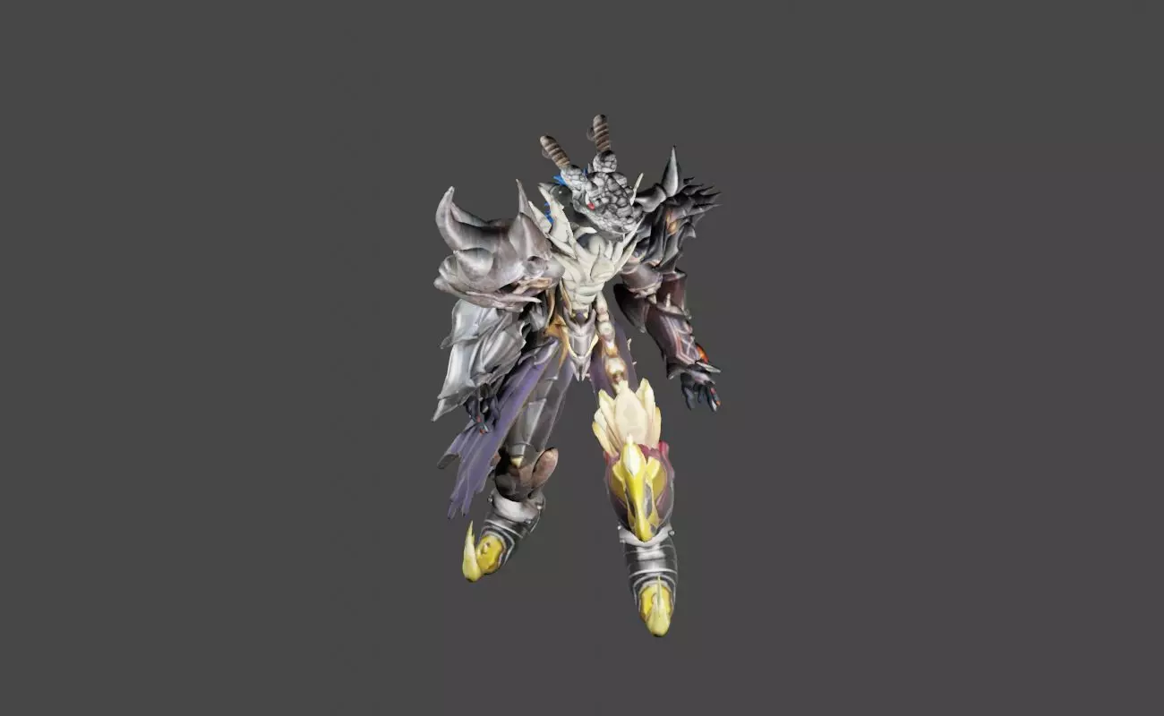 Zeloeman Beta D 35 Low-poly 3D model_0