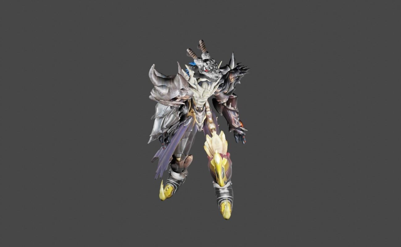 Zeloeman Beta D 35 Low-poly 3D model_11