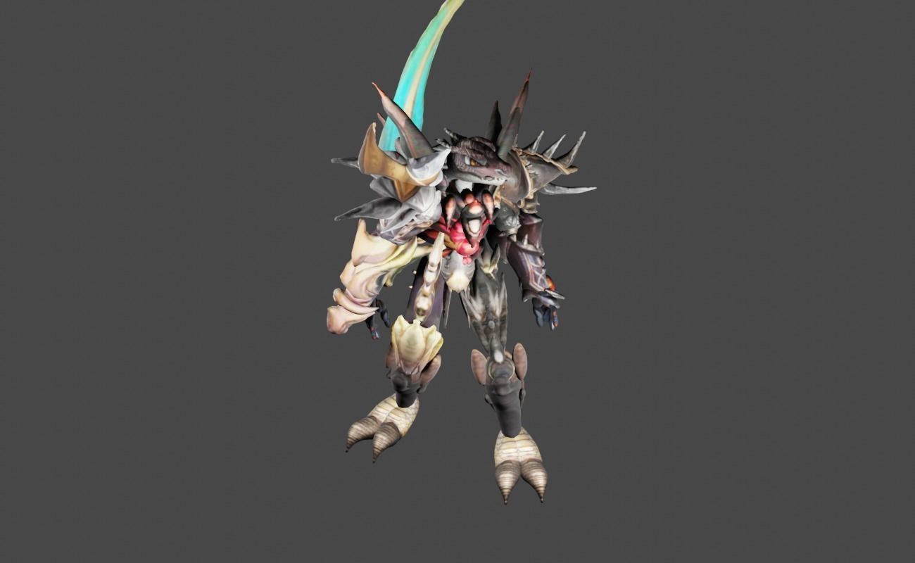 Zeloeman Beta D 31 Low-poly 3D model_15