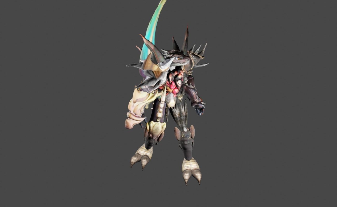 Zeloeman Beta D 31 Low-poly 3D model_23