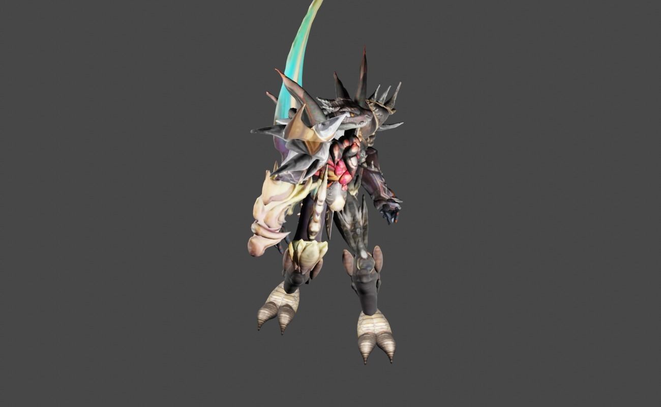 Zeloeman Beta D 31 Low-poly 3D model_24