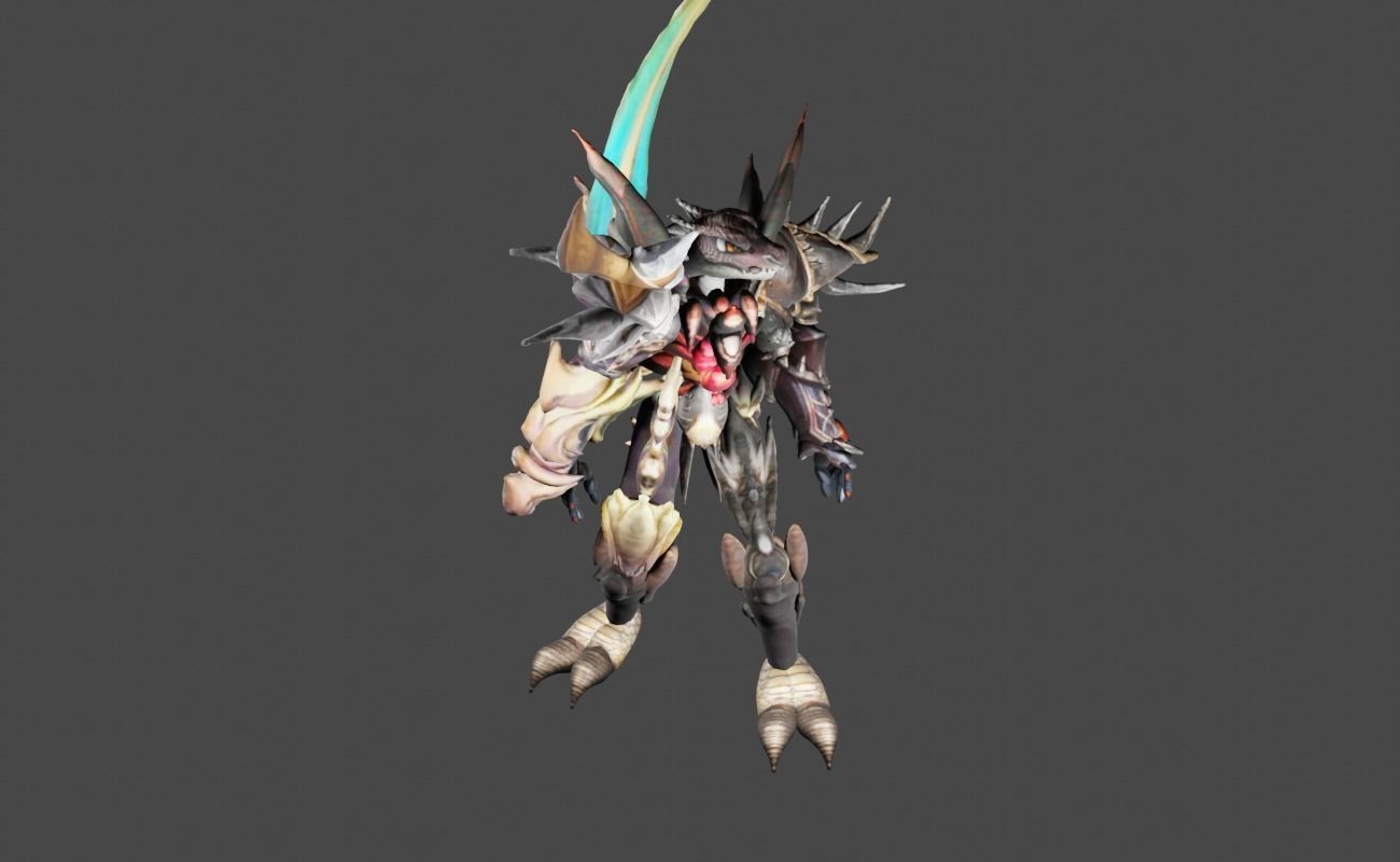 Zeloeman Beta D 31 Low-poly 3D model_18