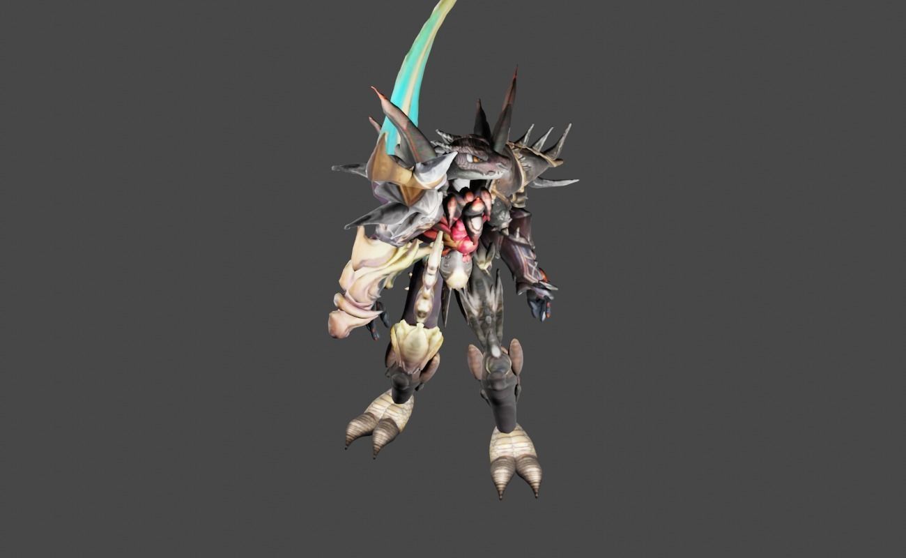 Zeloeman Beta D 31 Low-poly 3D model_20