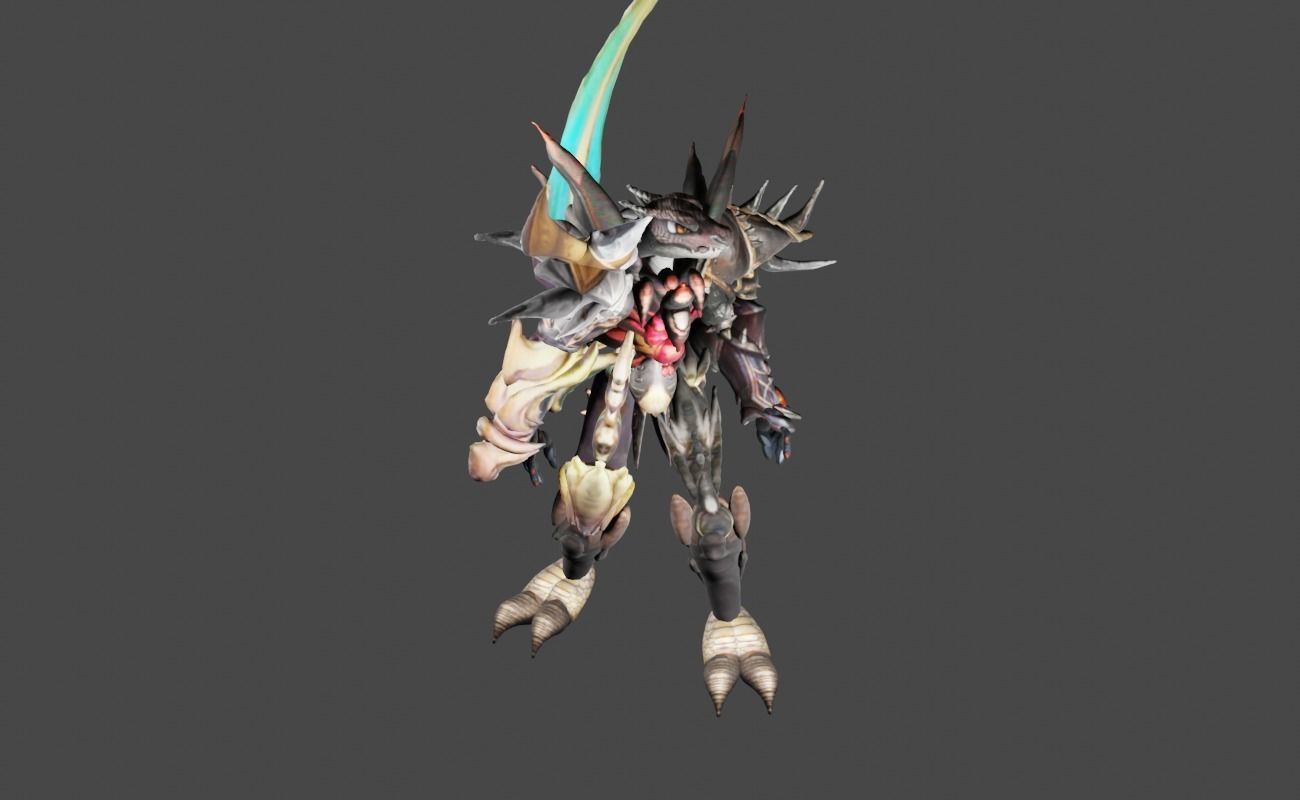 Zeloeman Beta D 31 Low-poly 3D model_19