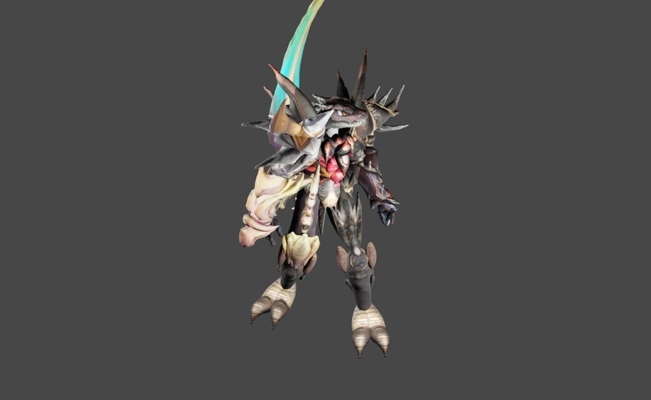 Zeloeman Beta D 31 Low-poly 3D model_22