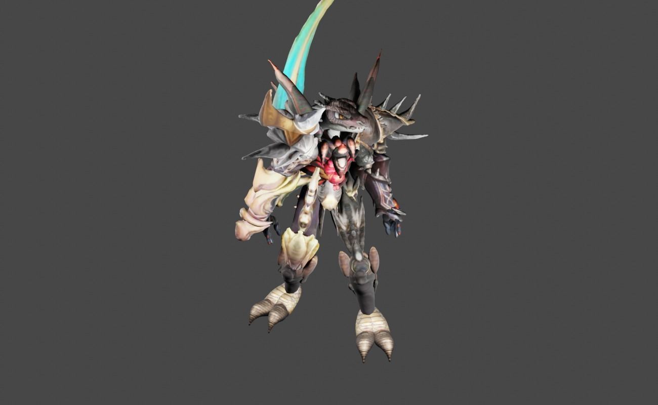 Zeloeman Beta D 31 Low-poly 3D model_16