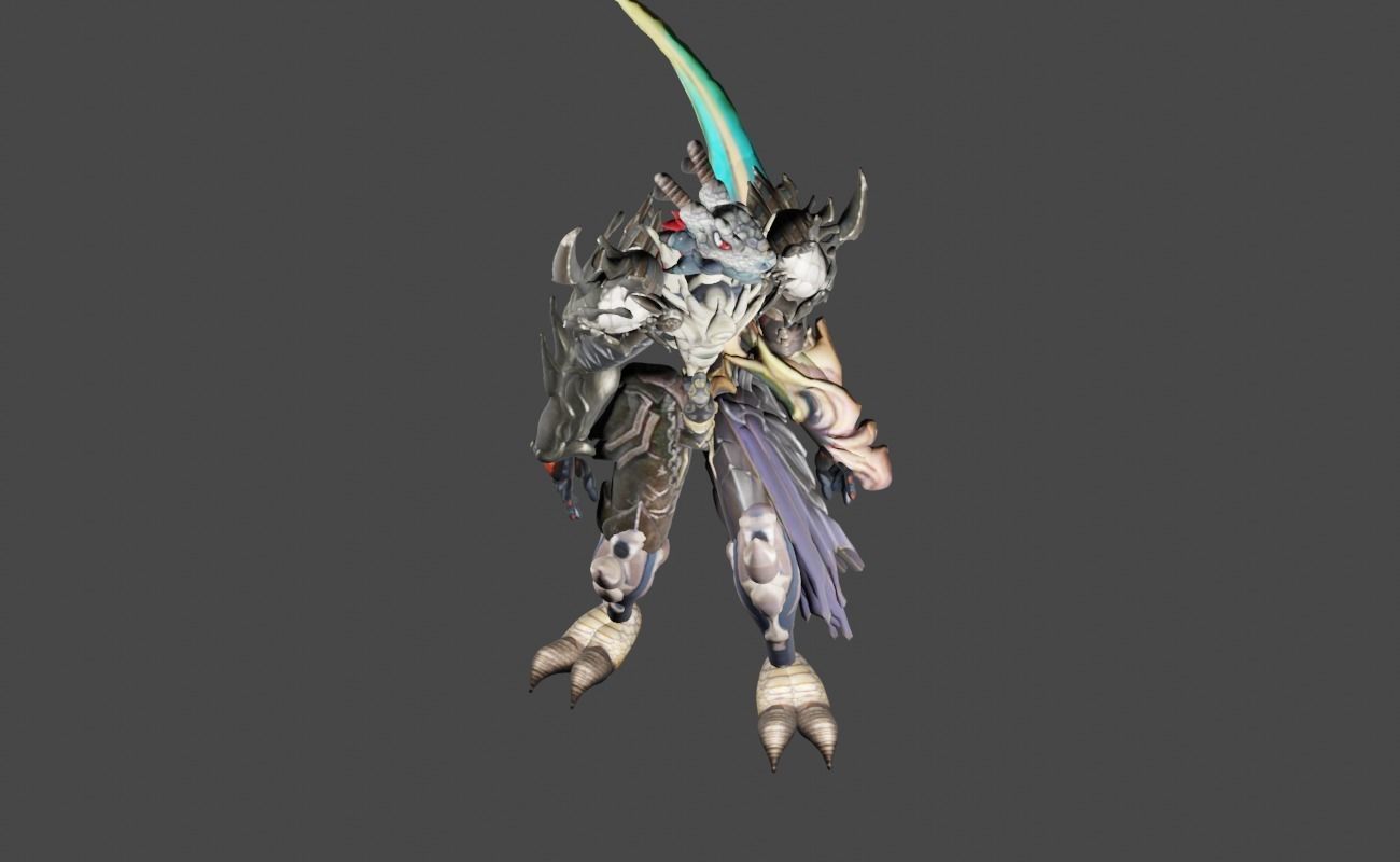 Zeloeman Beta D 30 Low-poly 3D model_14