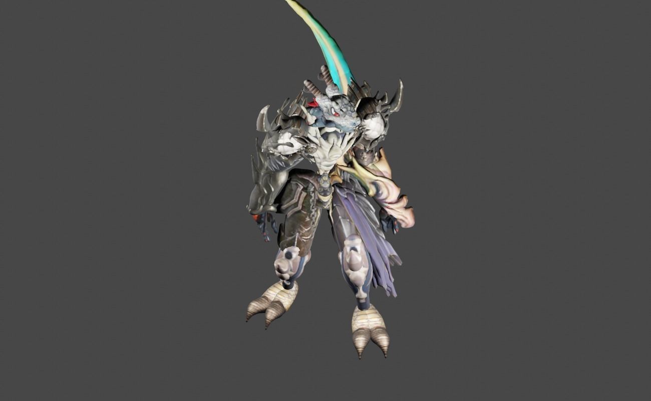 Zeloeman Beta D 30 Low-poly 3D model_13