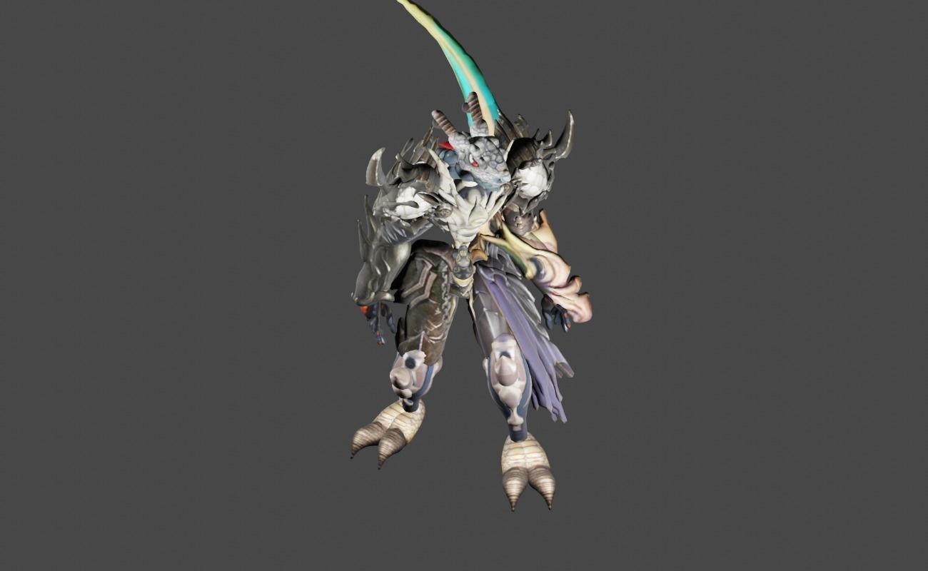 Zeloeman Beta D 30 Low-poly 3D model_8