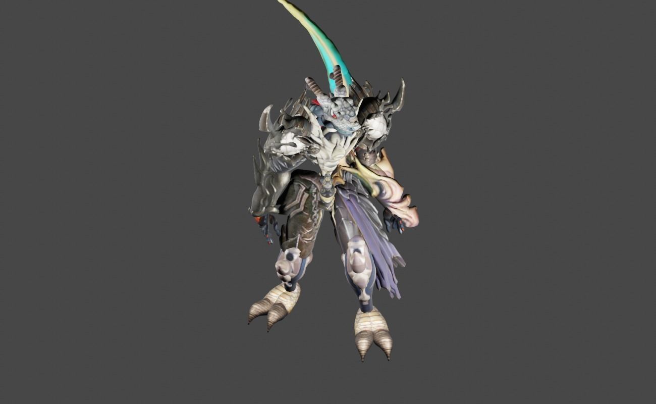 Zeloeman Beta D 30 Low-poly 3D model_6