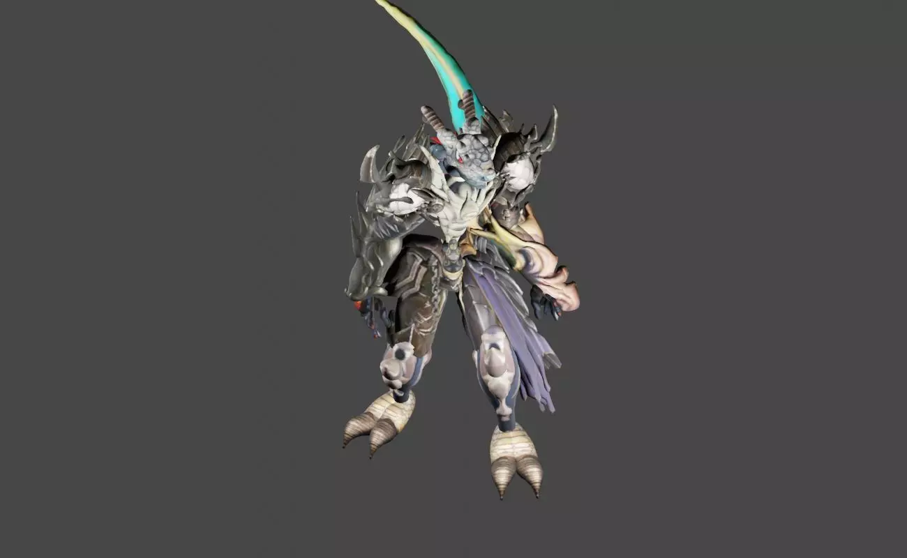 Zeloeman Beta D 30 Low-poly 3D model_0