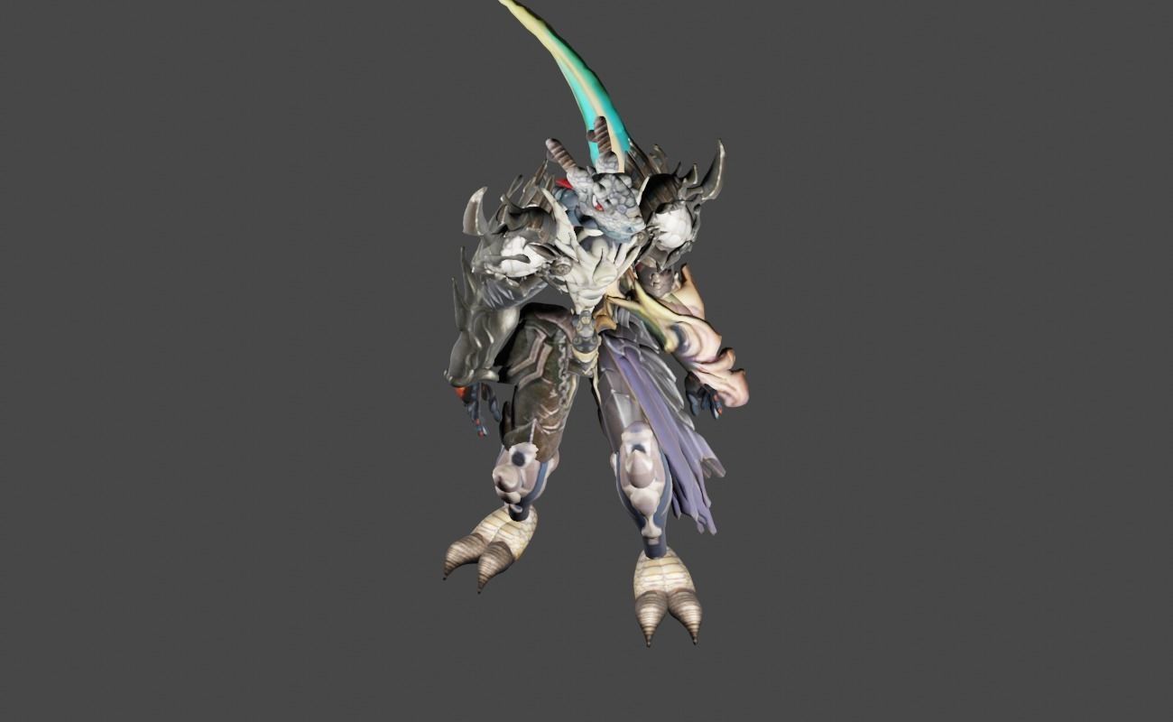 Zeloeman Beta D 30 Low-poly 3D model_7