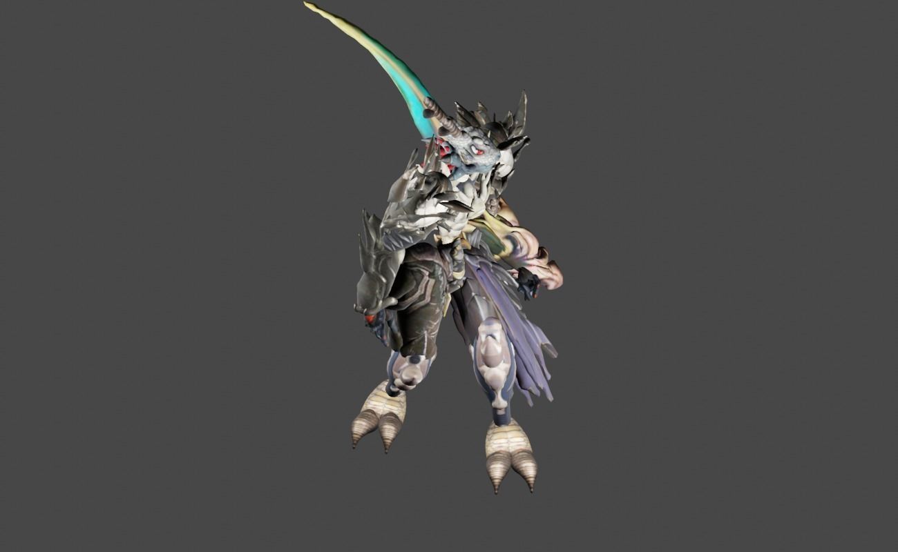 Zeloeman Beta D 30 Low-poly 3D model_25