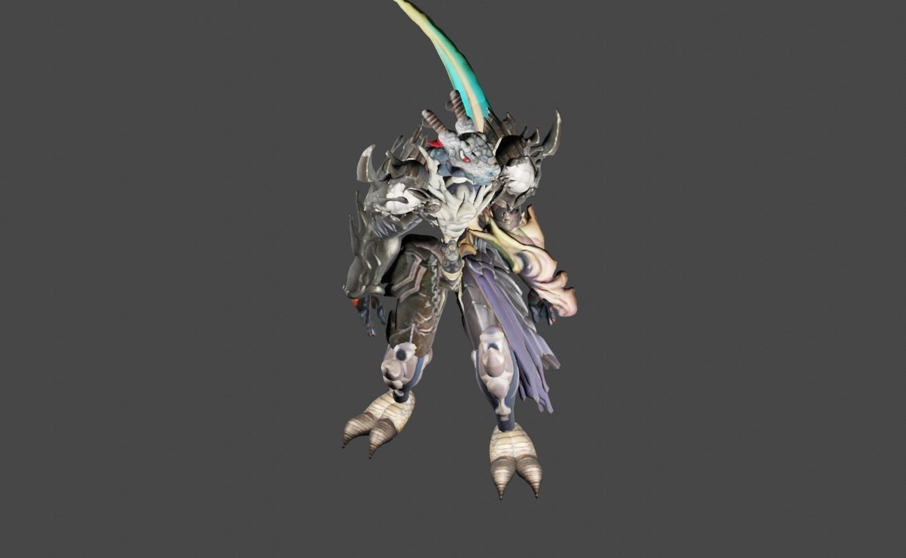 Zeloeman Beta D 30 Low-poly 3D model_11