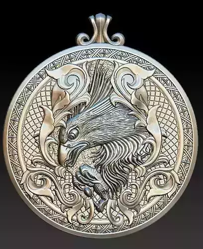 eagle pendant