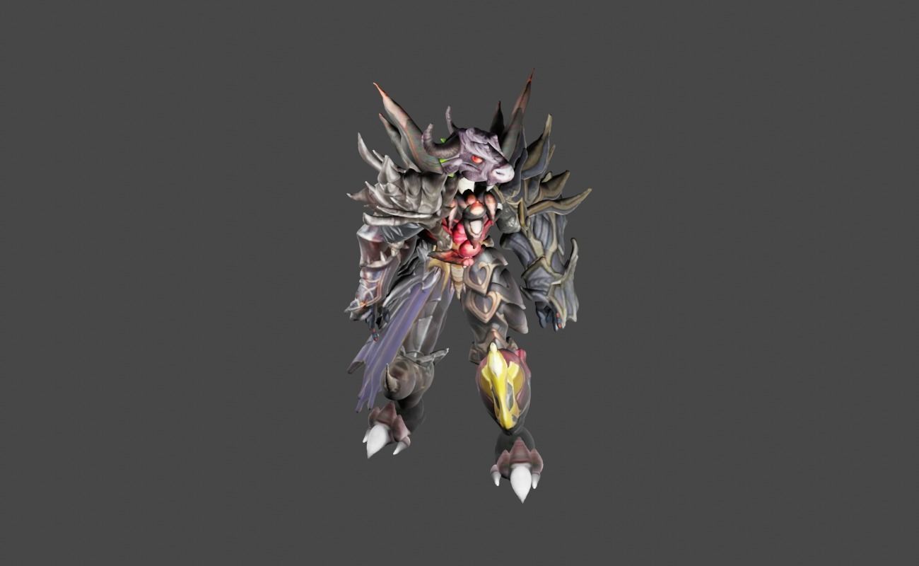 Zeloeman Beta D 3 Low-poly 3D model_14